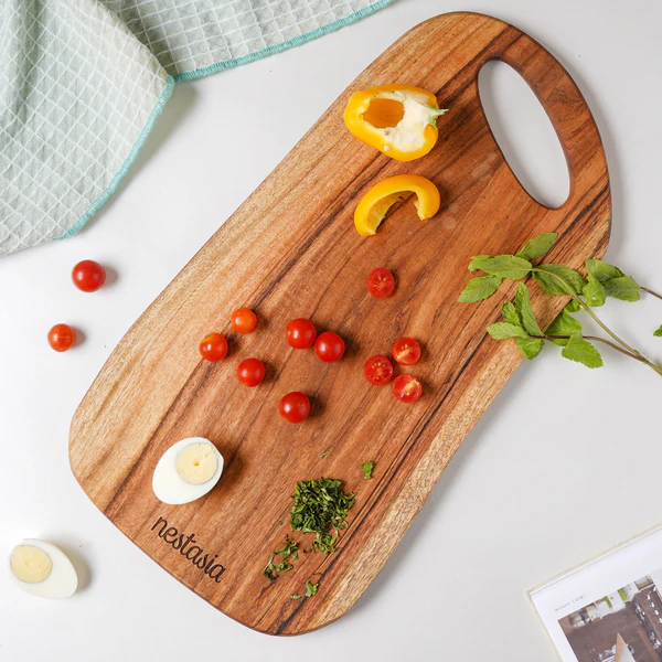 Organic Wooden Platter 18 Inch